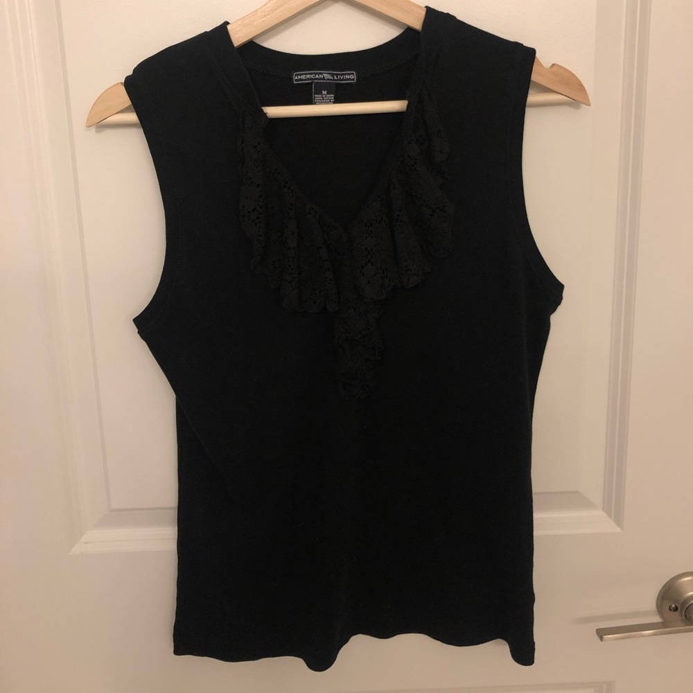 Ruffled Tank Top